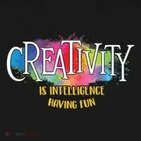 Creativity Is Intelligence Having Fun Artist Drawing Arts Women's T-Shirt thumb 6