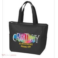 Creativity Is Intelligence Having Fun Artist Drawing Arts Tote Bag thumb 3