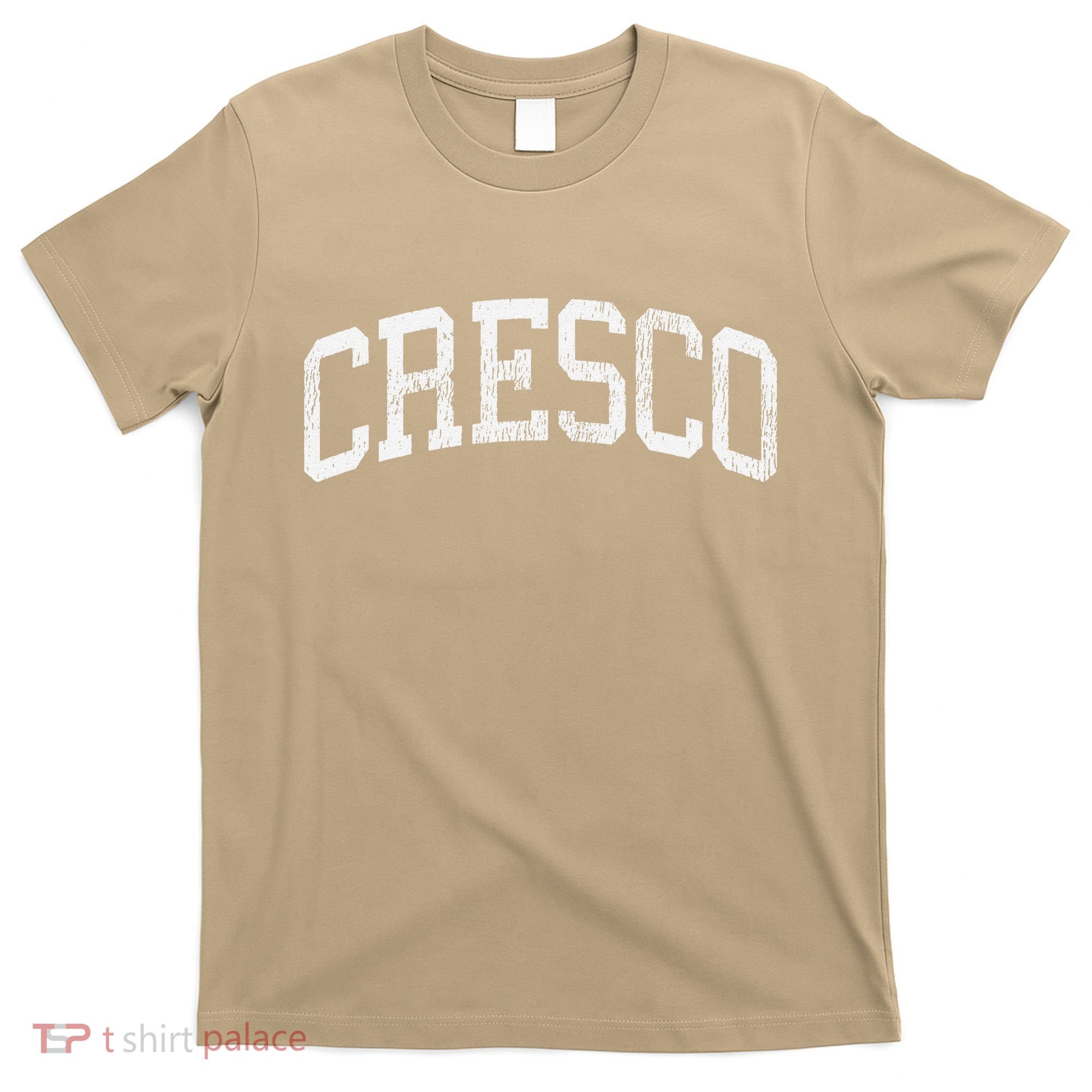 Cresco Iowa Ia Vintage Athletic Sports T-Shirt