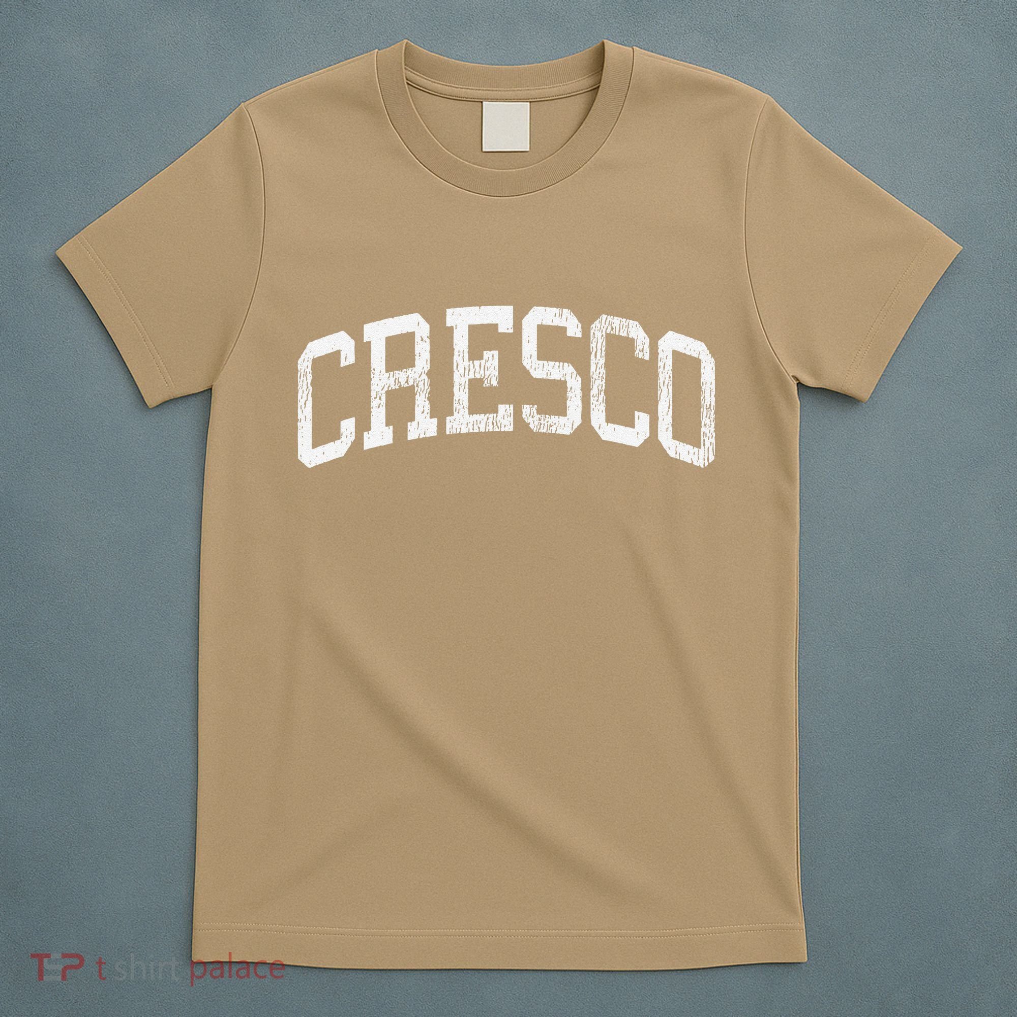 Cresco Iowa Ia Vintage Athletic Sports T-Shirt