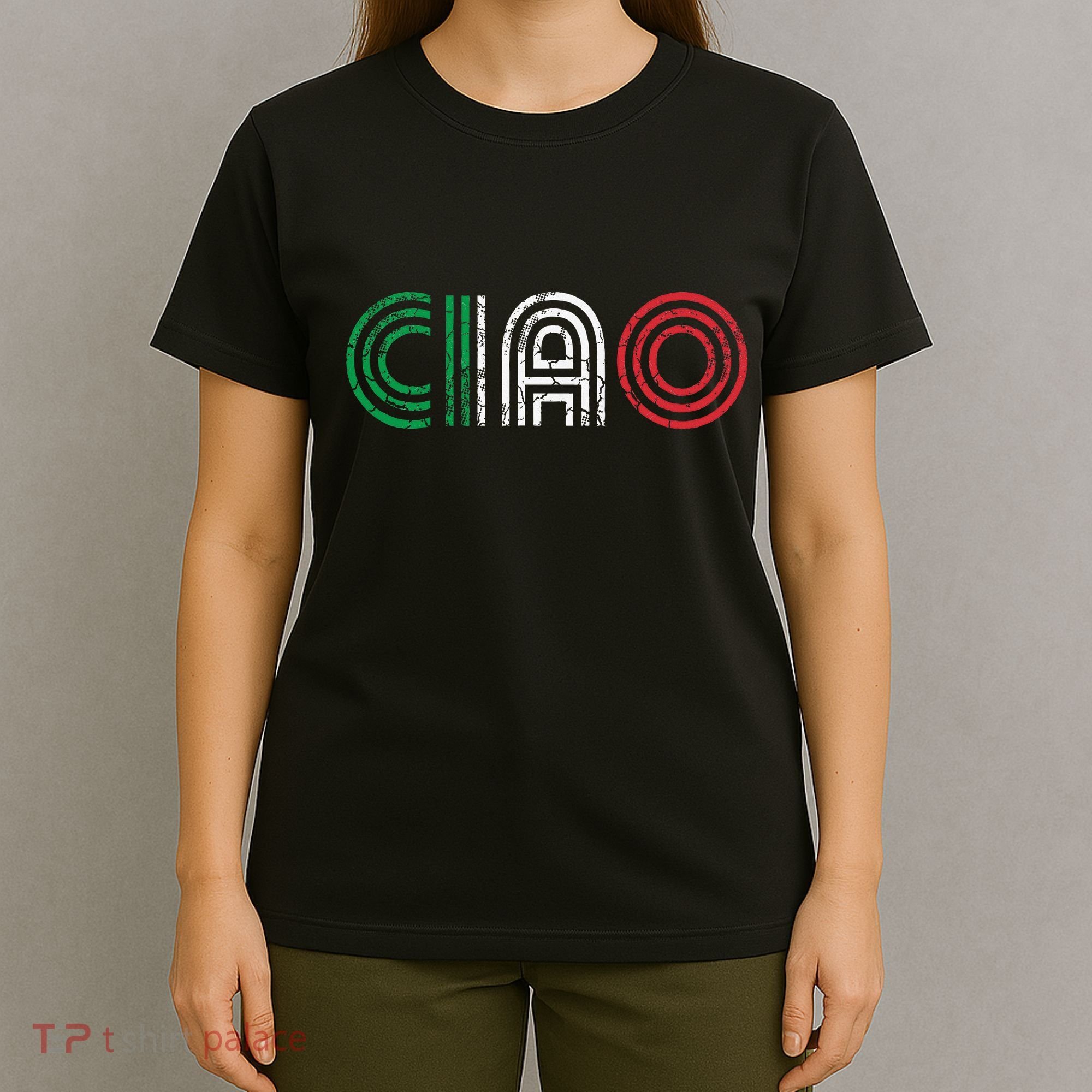 Ciao Italian Italia Italy Italiano Retro Hello Family T-Shirt