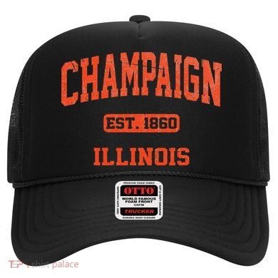 Champaign Illinois IL Vintage State Athletic Style Hat