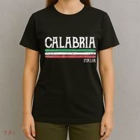 Calabria Italy Italia Souvenir Italian Flag Calabrian T-Shirt thumb 4
