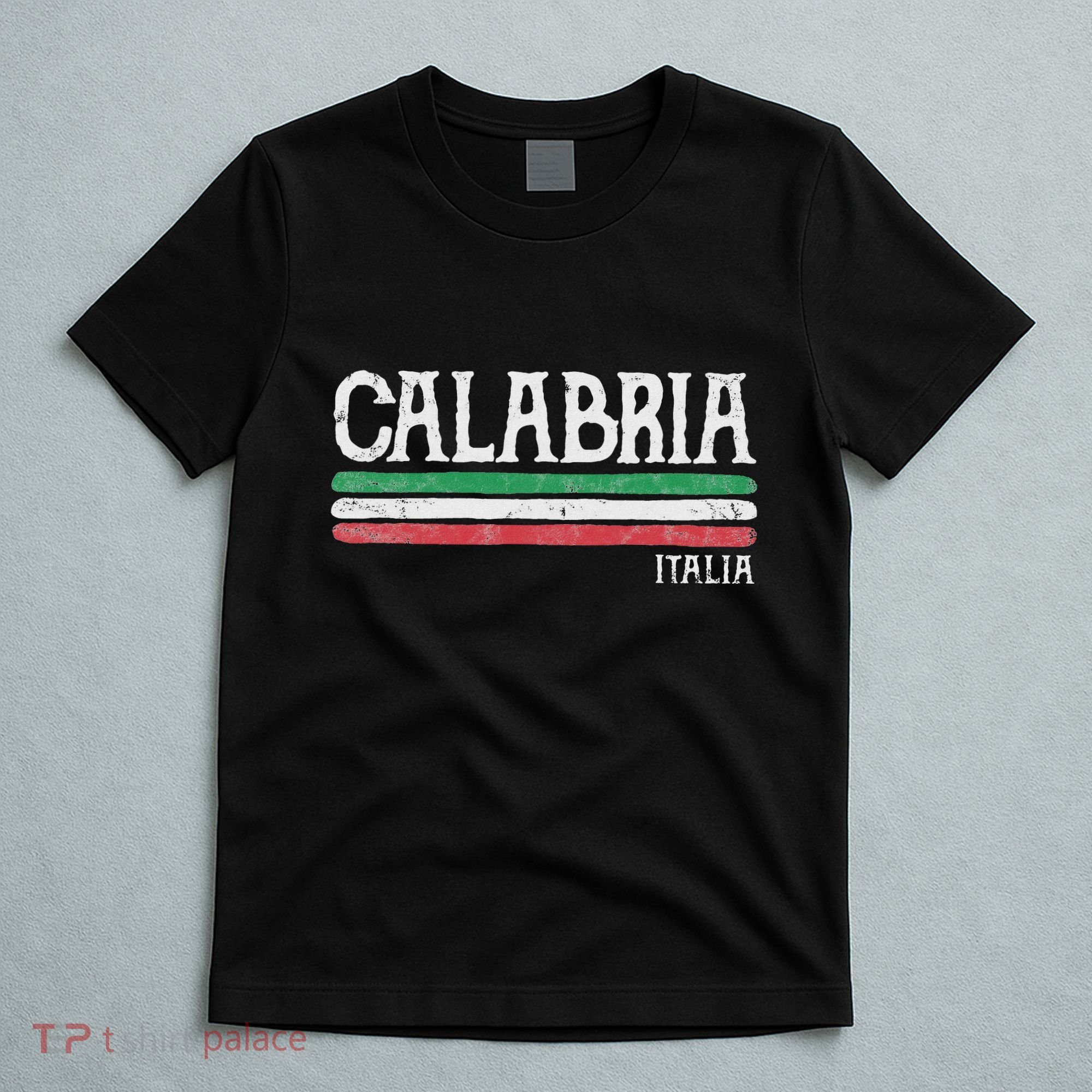 Calabria Italy Italia Souvenir Italian Flag Calabrian T-Shirt