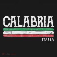 Calabria Italy Italia Souvenir Italian Flag Calabrian T-Shirt thumb 7