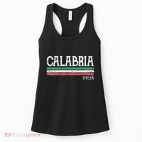 Calabria Italy Italia Souvenir Italian Flag Calabrian Women's Tank Top thumb 0