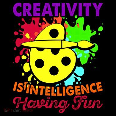 Creativity Is Intelligence Having Fun City Backpack