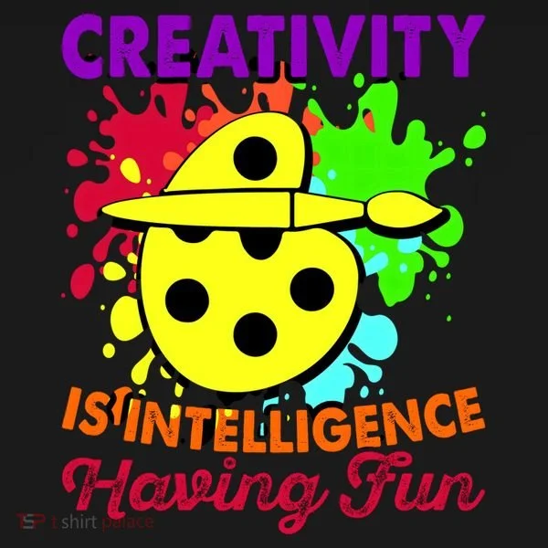 Creativity Is Intelligence Having Fun Toddler Hoodie