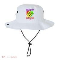 Creativity Is Intelligence Having Fun Bucket Hat thumb 0