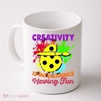 Creativity Is Intelligence Having Fun Coffee Mug thumb 0