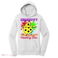 Creativity Is Intelligence Having Fun Women's Hoodie thumb 0