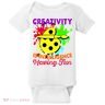 Creativity Is Intelligence Having Fun Baby Bodysuit
