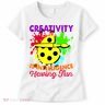 Creativity Is Intelligence Having Fun Women's T-Shirt