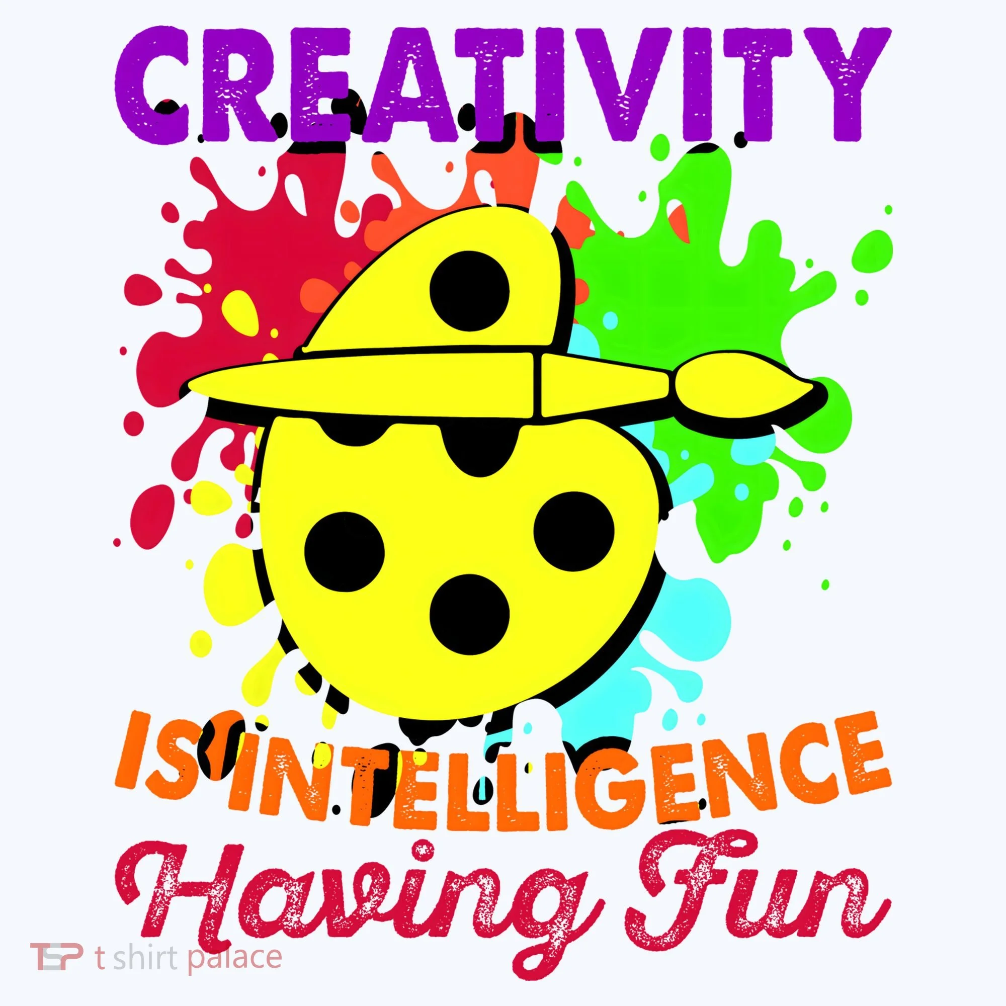 Creativity Is Intelligence Having Fun Kids Sweatshirt