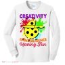 Creativity Is Intelligence Having Fun Kids Long Sleeve Shirt