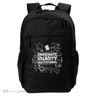 Creator Ink Inanimate Insanity Black And White Backpack