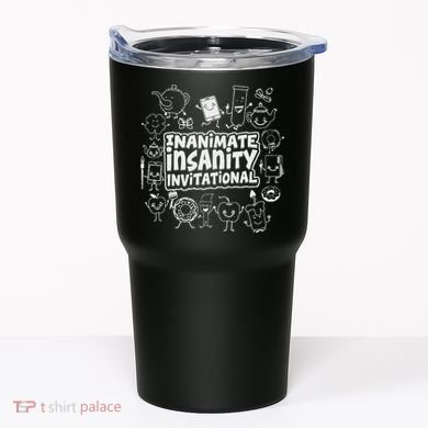 Creator Ink Inanimate Insanity Black And White Tumbler