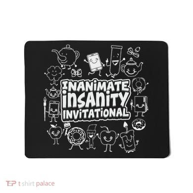 Creator Ink Inanimate Insanity Black And White Mousepad