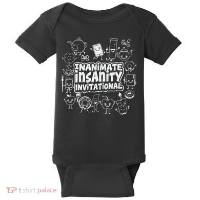 Creator Ink Inanimate Insanity Black And White Baby Bodysuit