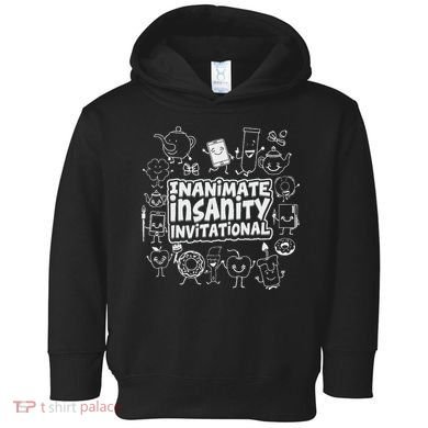 Creator Ink Inanimate Insanity Black And White Toddler Hoodie