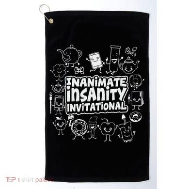 Creator Ink Inanimate Insanity Black And White Golf Towel