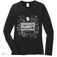 Creator Ink Inanimate Insanity Black And White Women's Long Sleeve Shirt thumb 0