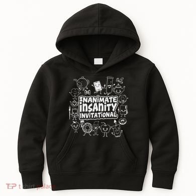 Creator Ink Inanimate Insanity Black And White Kids Hoodie