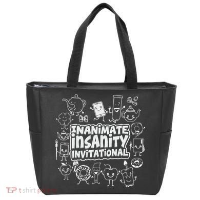 Creator Ink Inanimate Insanity Black And White Tote Bag