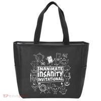 Creator Ink Inanimate Insanity Black And White Tote Bag thumb 0