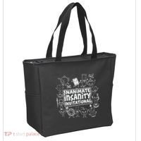 Creator Ink Inanimate Insanity Black And White Tote Bag thumb 2