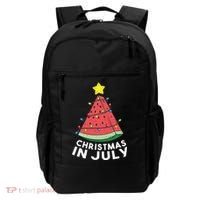 Christmas In July Summer Watermelon Xmas Tree Backpack thumb 0