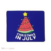 Christmas In July Summer Watermelon Xmas Tree Mousepad thumb 0
