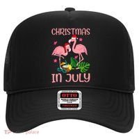 Christmas In July Flamingo Wearing Santa Hat Hat thumb 0
