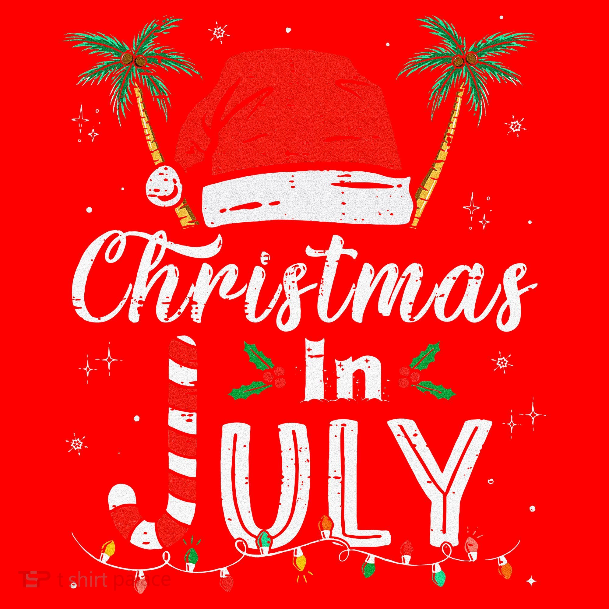 Christmas In July Santa Hat Funny Xmas Santa Hat