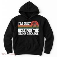 Cruise I’M Just Here For The Drink Package Hoodie thumb 0
