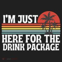 Cruise I’M Just Here For The Drink Package Beanie thumb 2