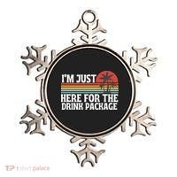 Cruise I’M Just Here For The Drink Package Ornament thumb 0