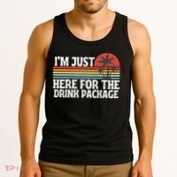 Cruise I’M Just Here For The Drink Package Tank Top thumb 3