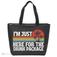 Cruise I’M Just Here For The Drink Package Tote Bag thumb 0