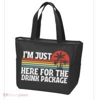 Cruise I’M Just Here For The Drink Package Tote Bag thumb 3