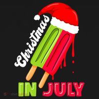 Christmas In July Watermelon Ice Pops Fun Christmas In July Baby Bodysuit thumb 2