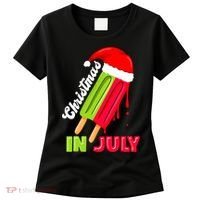 Christmas In July Watermelon Ice Pops Fun Christmas In July Women's T-Shirt thumb 0