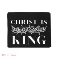 Christ Is King Christian Crown Of Thorns Christ Is King Mousepad thumb 0