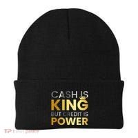 Cash Is King ...But Credit Is Power Beanie thumb 0