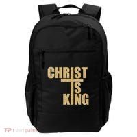 Christ Is King Jesus Is King Cross Crucifix Backpack thumb 0