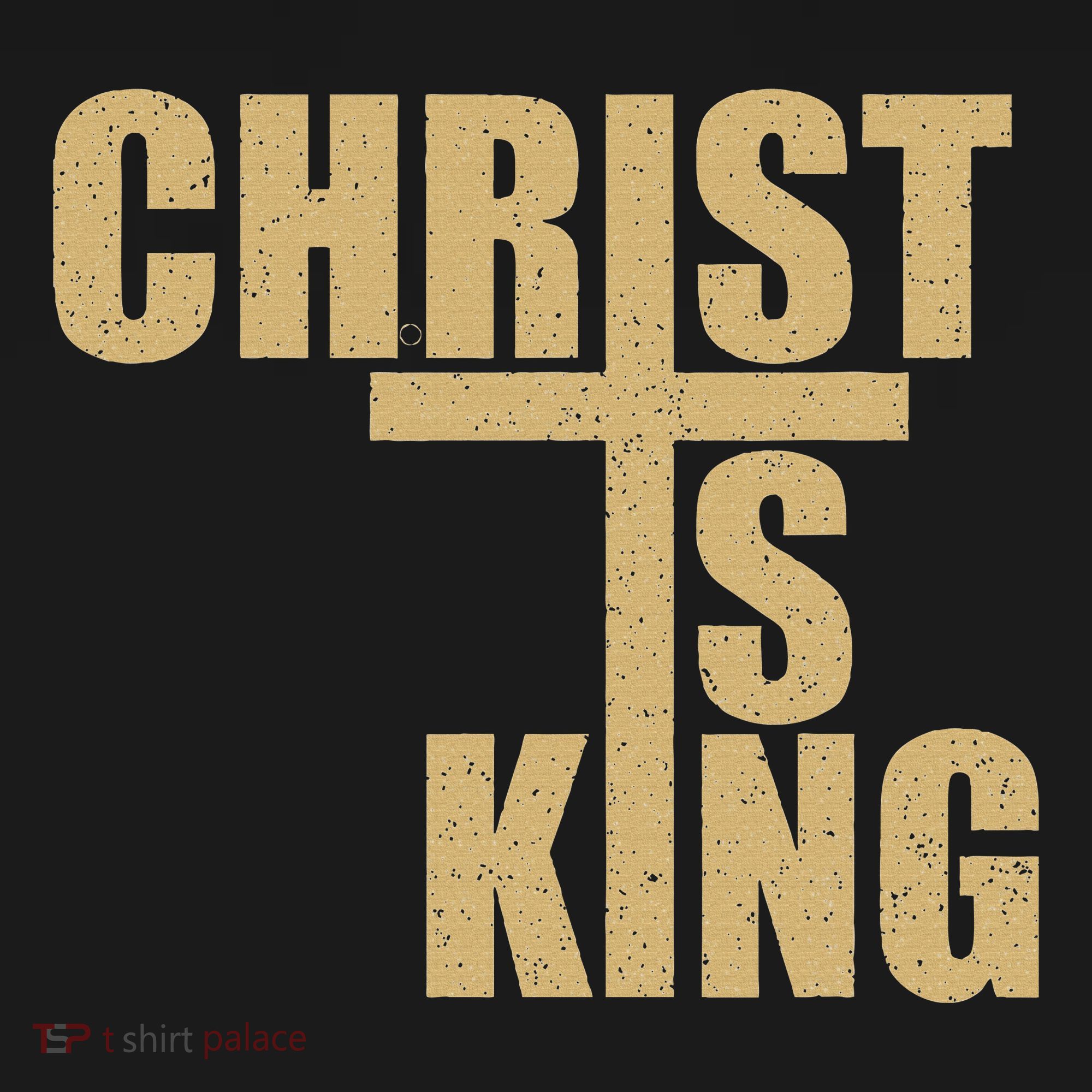 Christ Is King Jesus Is King Cross Crucifix Women's Tank Top