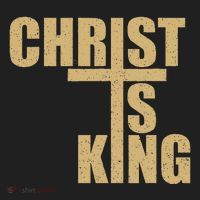 Christ Is King Jesus Is King Cross Crucifix Hat thumb 2