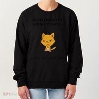 Cat I Knit So I Don’T Save A Life Send Yarn Women's Sweatshirt thumb 0