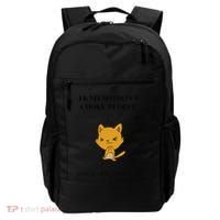 Cat I Knit So I Don’T Save A Life Send Yarn Backpack thumb 0