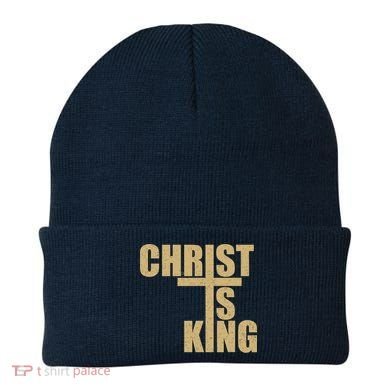 CHRIST IS KING JESUS IS KING Beanie